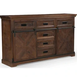 OTTO home Sideboard »Don Barn« mit 2 Schiebetüren, handgefertigt, Unika-Möbel, Breite 160 cm