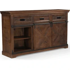OTTO home Sideboard »Don Barn« mit 2 Schiebetüren, handgefertigt, Unika-Möbel, Breite 160 cm