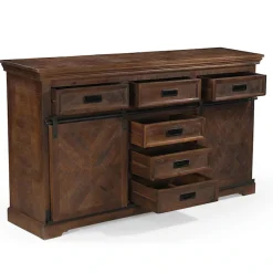 OTTO home Sideboard »Don Barn« mit 2 Schiebetüren, handgefertigt, Unika-Möbel, Breite 160 cm