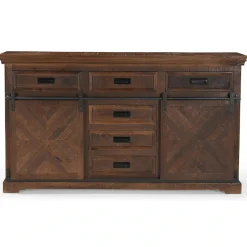 OTTO home Sideboard »Don Barn« mit 2 Schiebetüren, handgefertigt, Unika-Möbel, Breite 160 cm