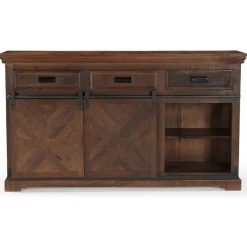 OTTO home Sideboard »Don Barn« mit 2 Schiebetüren, handgefertigt, Unika-Möbel, Breite 160 cm