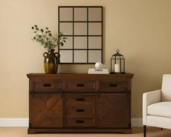 OTTO home Sideboard »Don Barn« mit 2 Schiebetüren, handgefertigt, Unika-Möbel, Breite 160 cm
