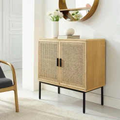 OTTO home Sideboard »Feines« FSC-Holz, Melamin, MDF, Metall & ABS mit Soft-Close, Breite 85 cm