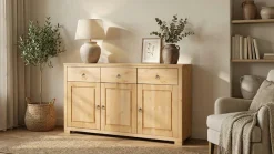 OTTO home Sideboard »Gotland« Kommode, Breite 147 cm, aus massiver Kiefer, FSC®