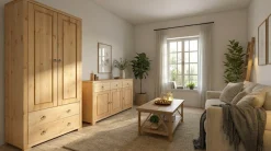 OTTO home Sideboard »Gotland« Kommode, Breite 147 cm, aus massiver Kiefer, FSC®