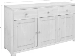 OTTO home Sideboard »Gotland« Kommode, Breite 147 cm, aus massiver Kiefer, FSC®