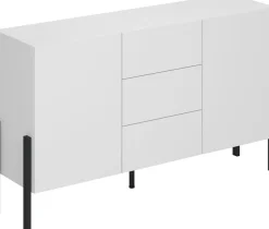 OTTO home Sideboard »Jukon, Breite 150 bzw.180 cm, moderne grifflose Kommode« Schubladenschrank 2 Türen/3 Schubkästen, push-to-open-Funktion
