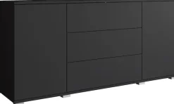 OTTO home Sideboard »Kenia, Kommode für das Schlafzimmer/Wohnzimmer« 1 Stk. tlg. Modernes Sideboard mit 3 Schubladen und 4 Fächern,Breite 150 cm