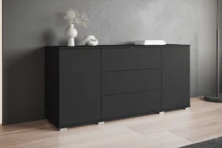 OTTO home Sideboard »Kenia, Kommode für das Schlafzimmer/Wohnzimmer« 1 Stk. tlg. Modernes Sideboard mit 3 Schubladen und 4 Fächern,Breite 150 cm