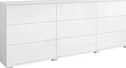 OTTO home Sideboard »Kenia, Kommode, 180 cm breit, mit 9 Schubladen« 1 Stk. tlg. Push-to-Open-System und großzügiger Stauraum