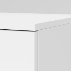 OTTO home Sideboard »Lagos, Kommode, 5 Schubladen, schwarze Griffe & Füße« Wäscheschrank Bestseller in Top Qualität,modernes Design, B/T/H je 70/39,5/82,5 cm, Schlafzimmerschrank