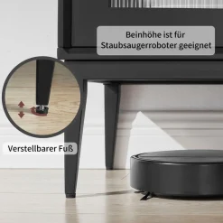OTTO home Sideboard »Lavisha« FSC-zertifiziertes Holz kombiniert Melamin, verchromten Metallgriffen