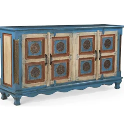 OTTO home Sideboard »Mahar« mit aufwendiger Schnitzerei, handgefertigt, Unika-Möbel, Breite 160 cm