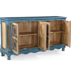 OTTO home Sideboard »Mahar« mit aufwendiger Schnitzerei, handgefertigt, Unika-Möbel, Breite 160 cm