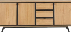 OTTO home Sideboard »Malu« Kommode mit Magnetverschluß an den Türen, aus massivem Kiefernholz