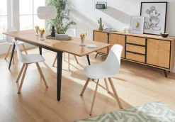 OTTO home Sideboard »Malu« Kommode mit Magnetverschluß an den Türen, aus massivem Kiefernholz