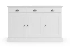OTTO home Sideboard »Motala« Kommode, 3 Schubladen und 2 verstellbare Einlegeböden, Breite 125 cm