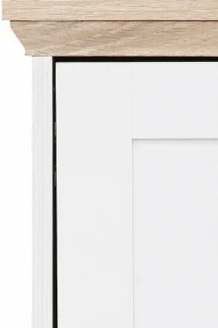 OTTO home Sideboard »Nanna« Kommode mit einer Folien Oberfläche in Eiche-Optik, Breite 80 cm
