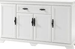 OTTO home Sideboard »Royal, eleganter Schrank, Kommode, Stauraumelement im Landhausstil« dekorative Rahmenoptik, Metallgriffe, viel Stauraum, 168 cm breit