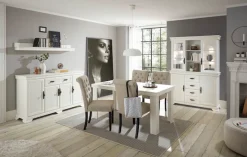 OTTO home Sideboard »Royal, eleganter Schrank, Kommode, Stauraumelement im Landhausstil« dekorative Rahmenoptik, Metallgriffe, viel Stauraum, 168 cm breit