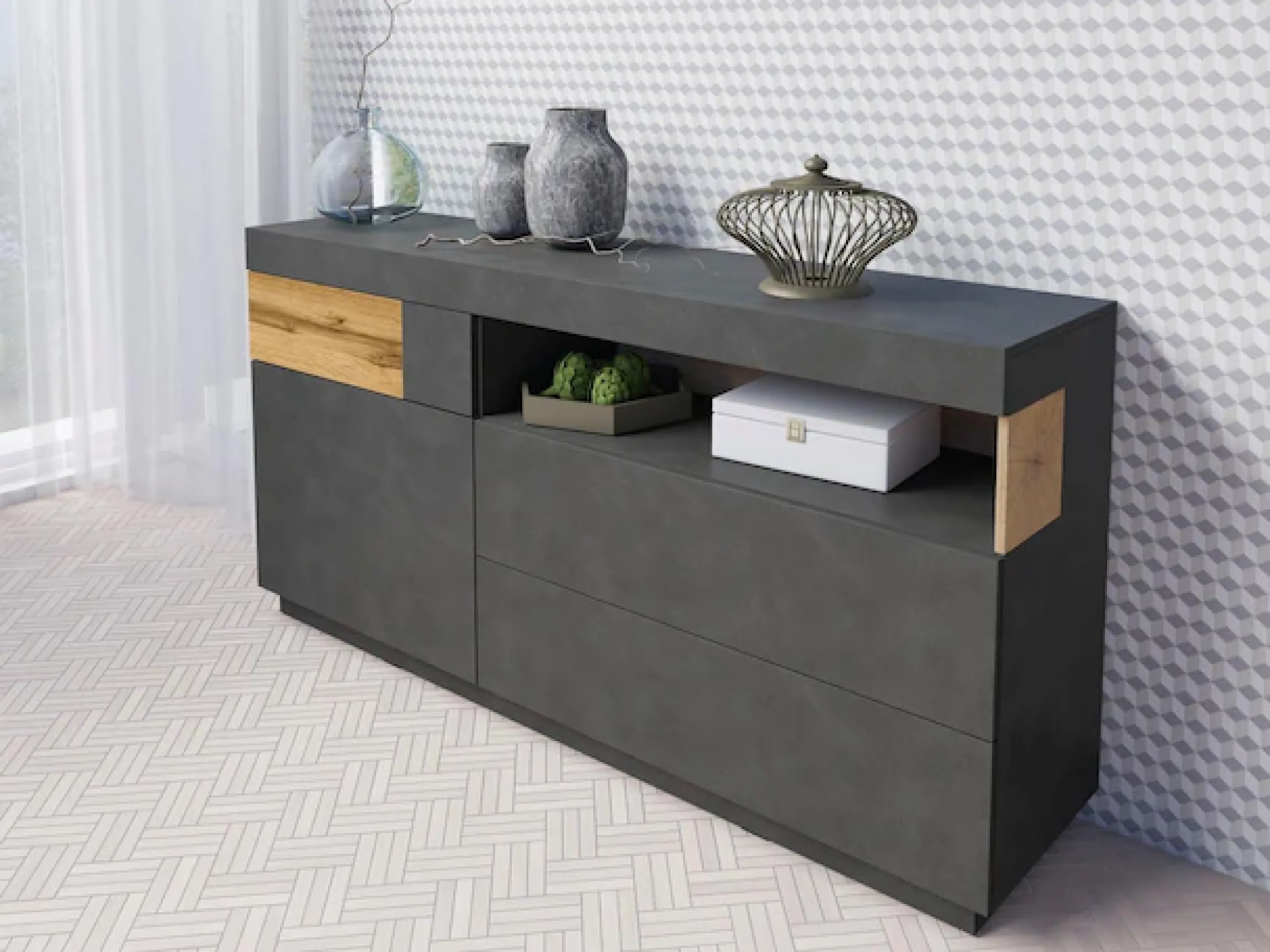 OTTO home Sideboard »SILKE« Breite 169 cm