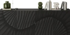 OTTO home Sideboard »Snake, Kommode, Anrichte, Stauraummöbel Breite 241 cm, Siebdruck-Front« moderne Wohnmöbel, 4 Türen, viel Stauraum, stilvoll und funktional