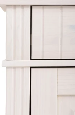 OTTO home Sideboard »Teresa« Maße (B/T/H): 152/37/90 cm,Kommode, 4-türig, Breite 152 cm, aus massiver Kiefer, FSC®