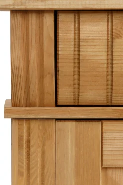 OTTO home Sideboard »Teresa« Maße (B/T/H): 118/40/90 cm,Kommode, 3-türig, Breite 118 cm, aus massiver Kiefer, FSC®