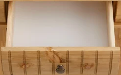 OTTO home Sideboard »Teresa« Maße (B/T/H): 118/40/90 cm,Kommode, 3-türig, Breite 118 cm, aus massiver Kiefer, FSC®