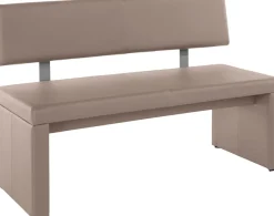 OTTO home Sitzbank »Charissa« mit Lehne, Breite 140, 160 oder 180 cm