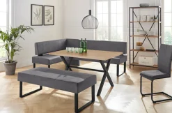 OTTO home Sitzbank »Oliver« Breite 140cm, mit Metallgestell