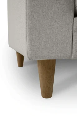 OTTO home 3-Sitzer »Arellano, Breite 217 cm« klassisches Design, 2 Zierkissen inklusive, Webstoff fein