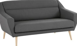 OTTO home 2-Sitzer »Bille« mit Naht im Rückenkissen und Eiche-Beinen, Design by Morten Georgsen