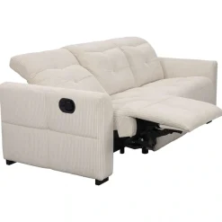 OTTO home 3-Sitzer »CAARLA Cord, Sofa, 224 cm, man. oder elektr. Relaxfunktion (USB-A/C)« mit USB-A und USB-C bei elektrischer Ausführung, Kopfteilverstellung