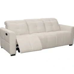 OTTO home 3-Sitzer »CAARLA Cord, Sofa, 224 cm, man. oder elektr. Relaxfunktion (USB-A/C)« mit USB-A und USB-C bei elektrischer Ausführung, Kopfteilverstellung