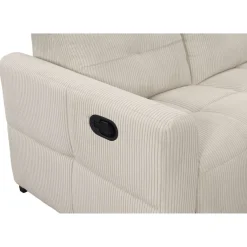 OTTO home 3-Sitzer »CAARLA Cord, Sofa, 224 cm, man. oder elektr. Relaxfunktion (USB-A/C)« mit USB-A und USB-C bei elektrischer Ausführung, Kopfteilverstellung