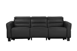 OTTO home 3-Sitzer »Carpari Naturleder, 224 cm, man./elektr. Relaxfunktion« (USB A/C), sowie Kopfteilverstellung