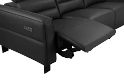 OTTO home 3-Sitzer »Carpari Naturleder, 224 cm, man./elektr. Relaxfunktion« (USB A/C), sowie Kopfteilverstellung