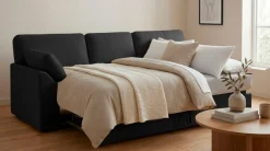 OTTO home 3-Sitzer »Citry« Breite 233 cm, Chenille, mit Bettfunktion, Liegefläche 144x190 cm