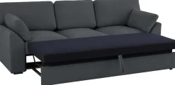 OTTO home 3-Sitzer »Citry« Breite 233 cm, Chenille, mit Bettfunktion, Liegefläche 144x190 cm