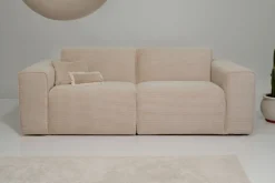 OTTO home 2-Sitzer »Clayton Kompaktsofa Breite 202 cm« in einem trendigen Cord-Bezug, verschiedene Kombinationen verfügbar