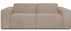 OTTO home 2-Sitzer »Clayton Kompaktsofa Breite 202 cm« in einem trendigen Cord-Bezug, verschiedene Kombinationen verfügbar