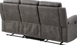 OTTO home 3-Sitzer »Cliff mit 2 Relaxfunktionen, extra bequem, B:198cm, Kinosofa« Federkern und Becherhaltern in klappbarer Mittelkonsole