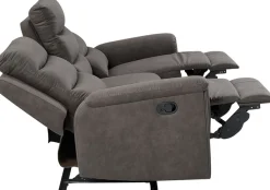 OTTO home 3-Sitzer »Cliff mit 2 Relaxfunktionen, extra bequem, B:198cm, Kinosofa« Federkern und Becherhaltern in klappbarer Mittelkonsole