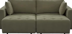 OTTO home 2,5-Sitzer »ELIANN , 209 cm - elektrisches Schlafsofa« mit USB A/C-Anschluss. Federkern, Webstoff