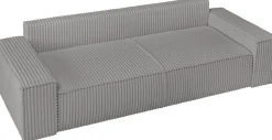 OTTO home 3-Sitzer »FINNLEY Cord, Schlafsofa 257 cm - OTTO. Verlässliche Qualität.« mit Bettkasten, in Bouclé, Struktur fein und Mega Cord