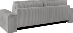 OTTO home 3-Sitzer »FINNLEY Cord, Schlafsofa 257 cm - OTTO. Verlässliche Qualität.« mit Bettkasten, in Bouclé, Struktur fein und Mega Cord