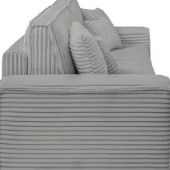 OTTO home 3-Sitzer »FINNLEY Cord, Schlafsofa 257 cm - OTTO. Verlässliche Qualität.« mit Bettkasten, in Bouclé, Struktur fein und Mega Cord