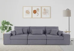 OTTO home 3-Sitzer »Florid« 3 Teile, bestehend aus Modulen, viele Bezugsqualitäten, auch in Cord