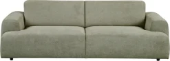 OTTO home 3-Sitzer »Linkka, Breite 237 cm« in einem weichen Chenille-Stoff, mit Wellenunterfederung